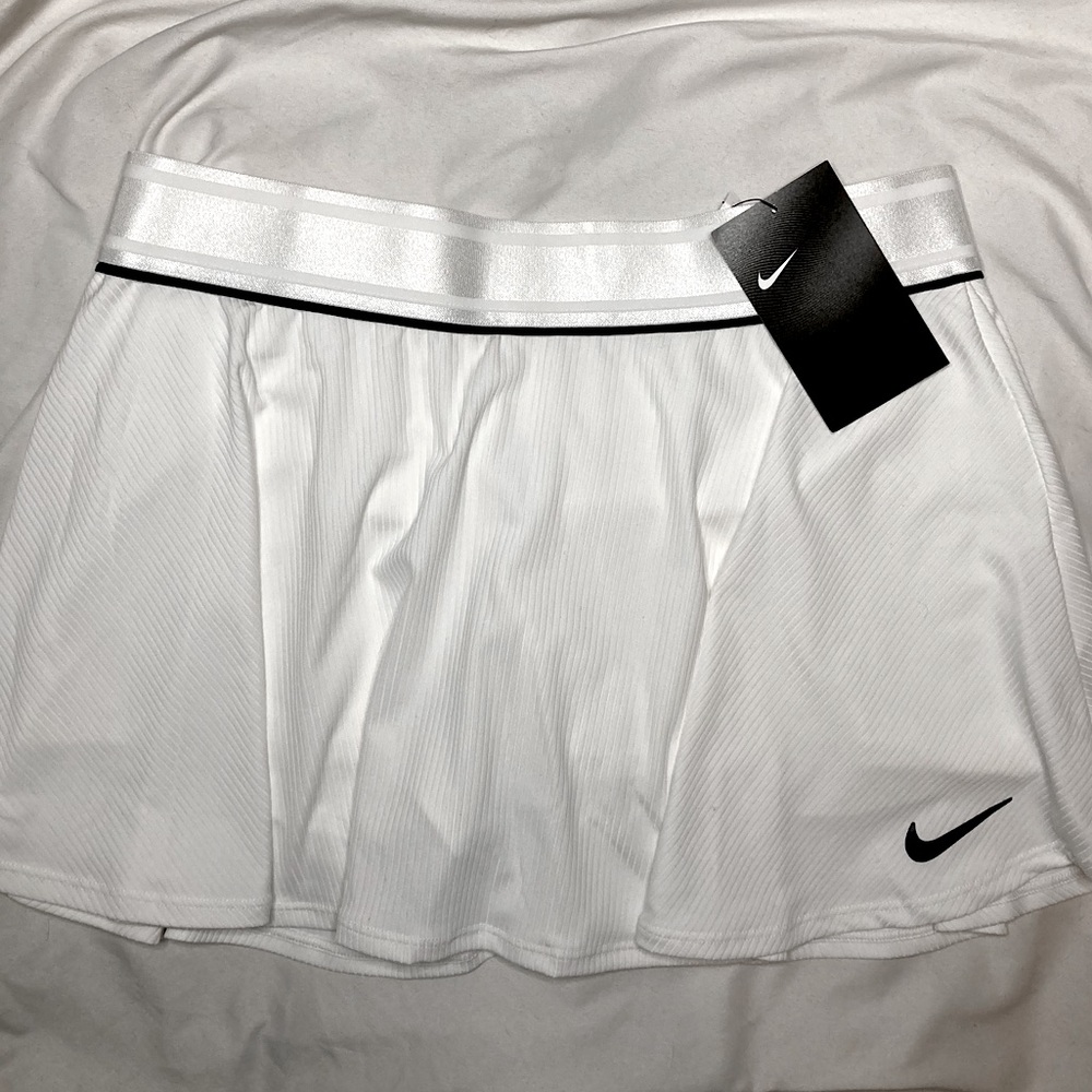 White Nike Tennis Skirt